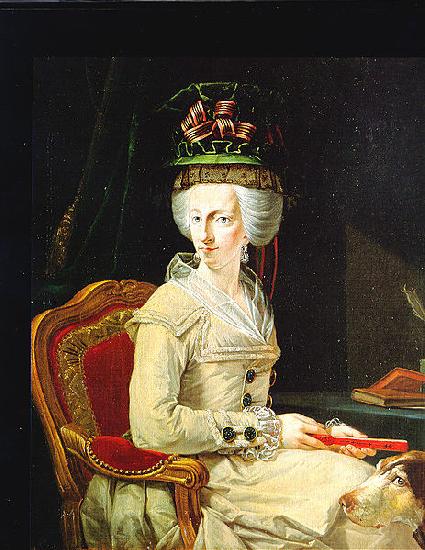 Johann Zoffany Archduchess Maria Amalia of Austria Sweden oil painting art